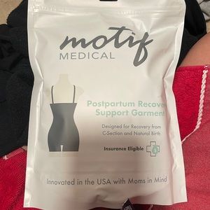 Motif postpartum recovery support garment